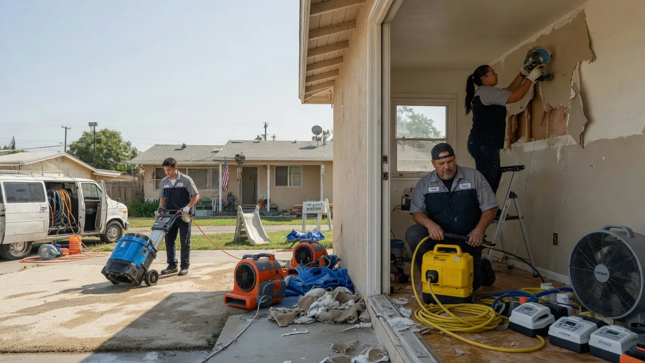 Water Damage Restoration in Mineral, TX near me